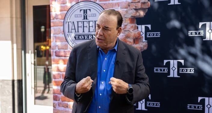 Read press article: Boisterous &lsquo;Bar Rescue&rsquo; Host Jon Taffer Christens His Namesake Tavern in Penn Quarter (opens in a new tab)